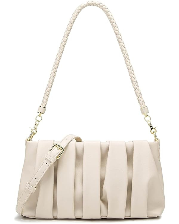 Quilted Crossbody Bags for Women Small Shoulder bag Pouch Satchel bag Dumpling Handbag Hobo bag | Amazon (US)