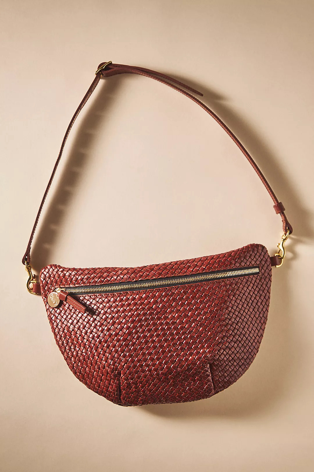 Clare V. Grande Fanny Woven Satchel | Anthropologie (US)