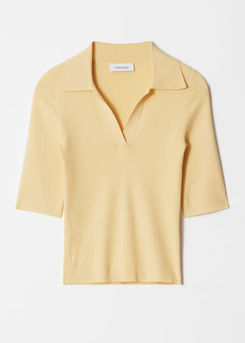 Collared Short-Sleeve Top | & Other Stories UK