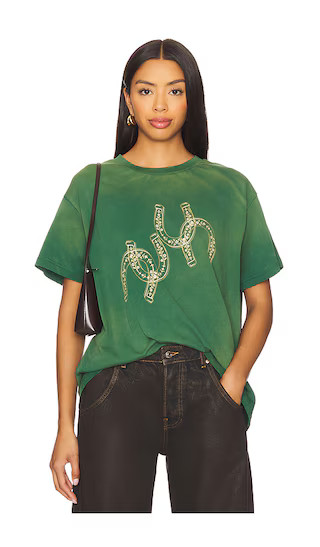 x REVOLVE Lucky Horseshoe Tee in Green | Revolve Clothing (Global)