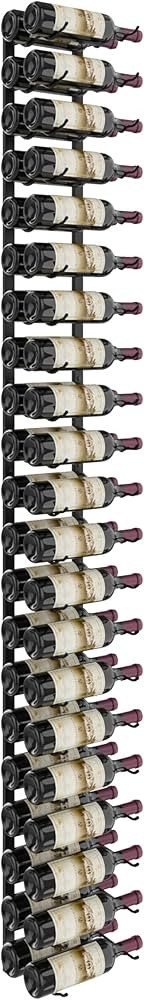 VintageView W Series Pro Wine Rack 7 - Single Stack, Metal Wall Mounted Wine Rack - Modern, Easy ... | Amazon (US)