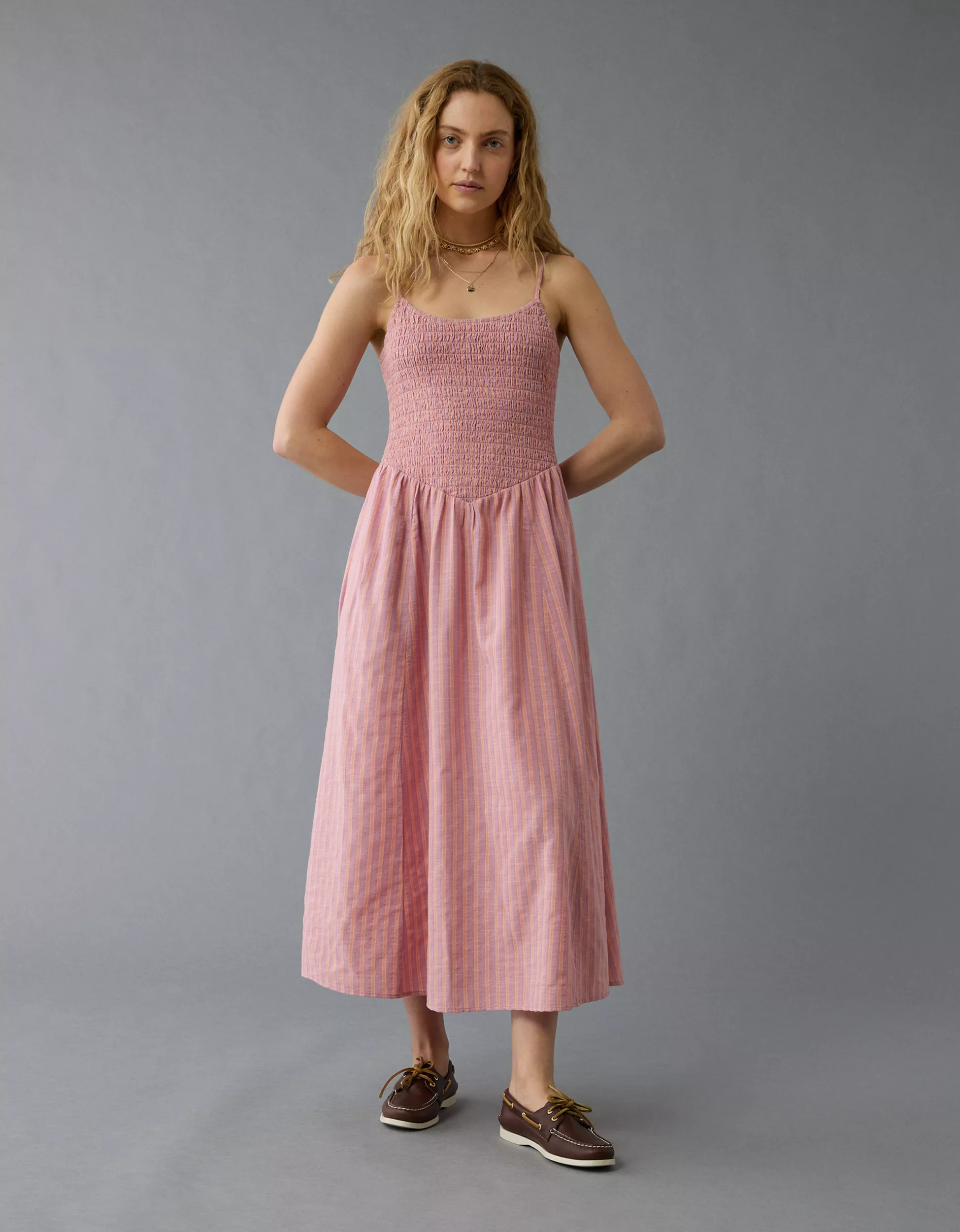 AE Bella Midi Dress | American Eagle Outfitters (US & CA)