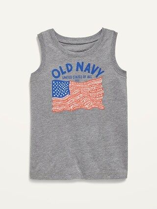 Unisex 2022 &#x22;United States of All&#x22; Flag Graphic Tank Top for Toddler | Old Navy (US)