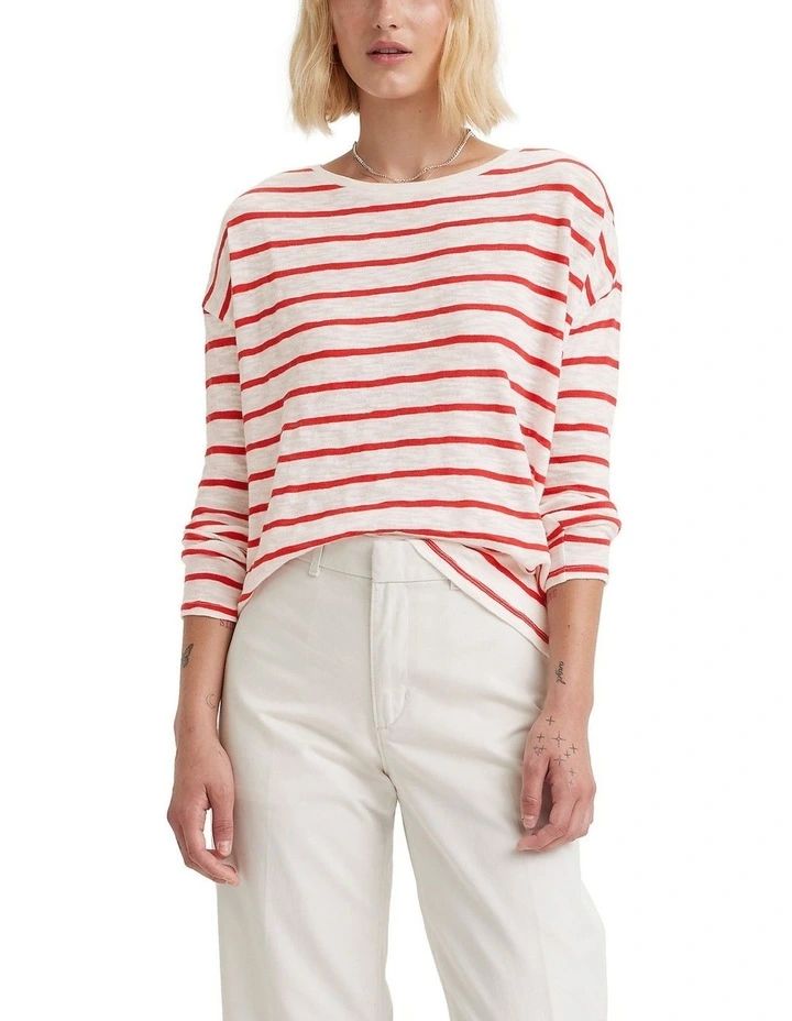 Margot Long-Sleeve T-Shirt in Saint Stripe | Myer
