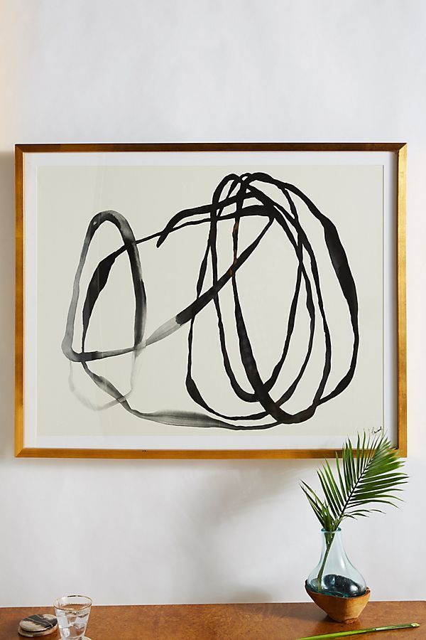 Motion Lines 3 Wall Art | Anthropologie (US)