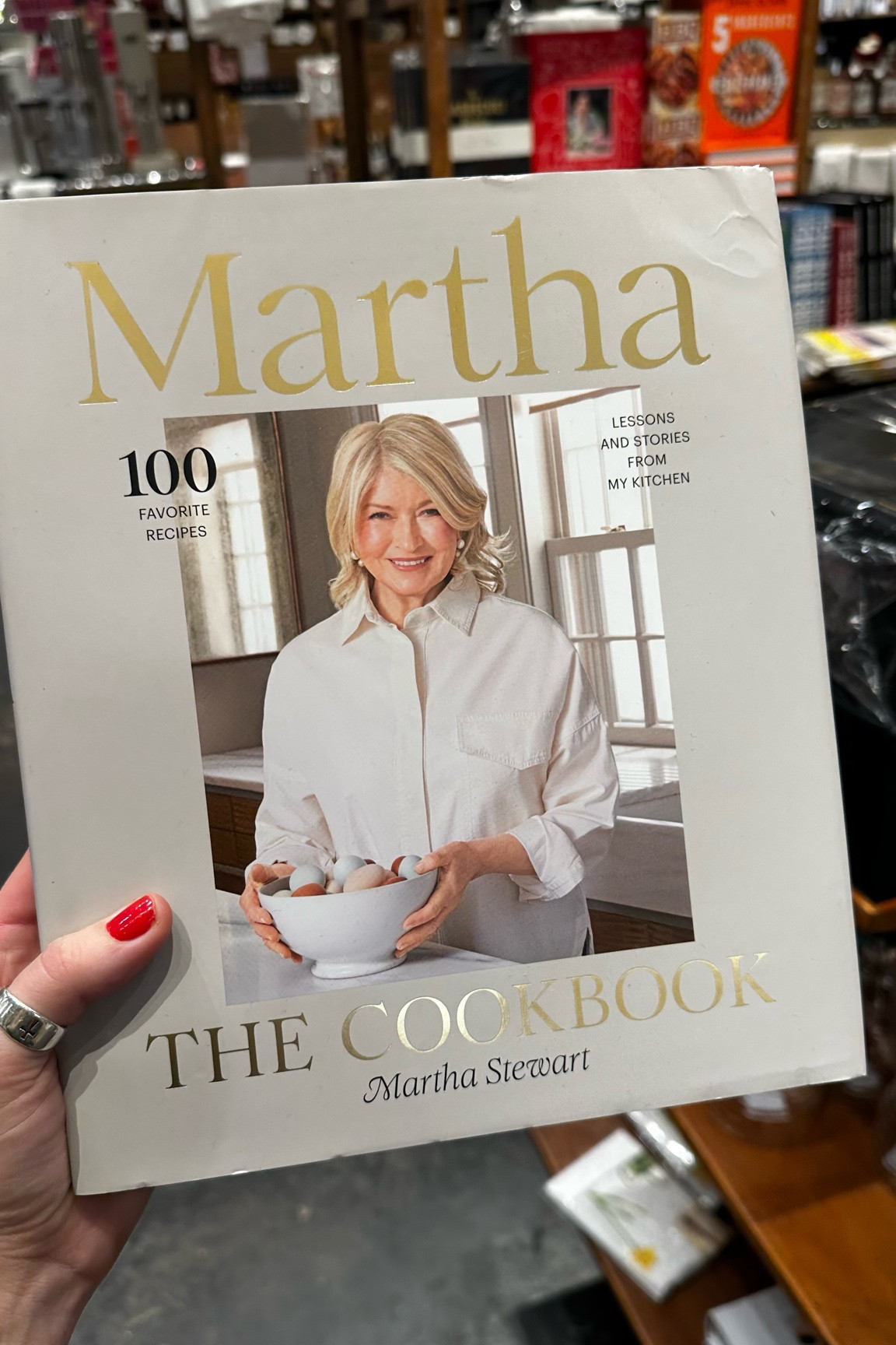 Martha Stewart cookbook 

#LTKGiftGuide #LTKHoliday #LTKHome