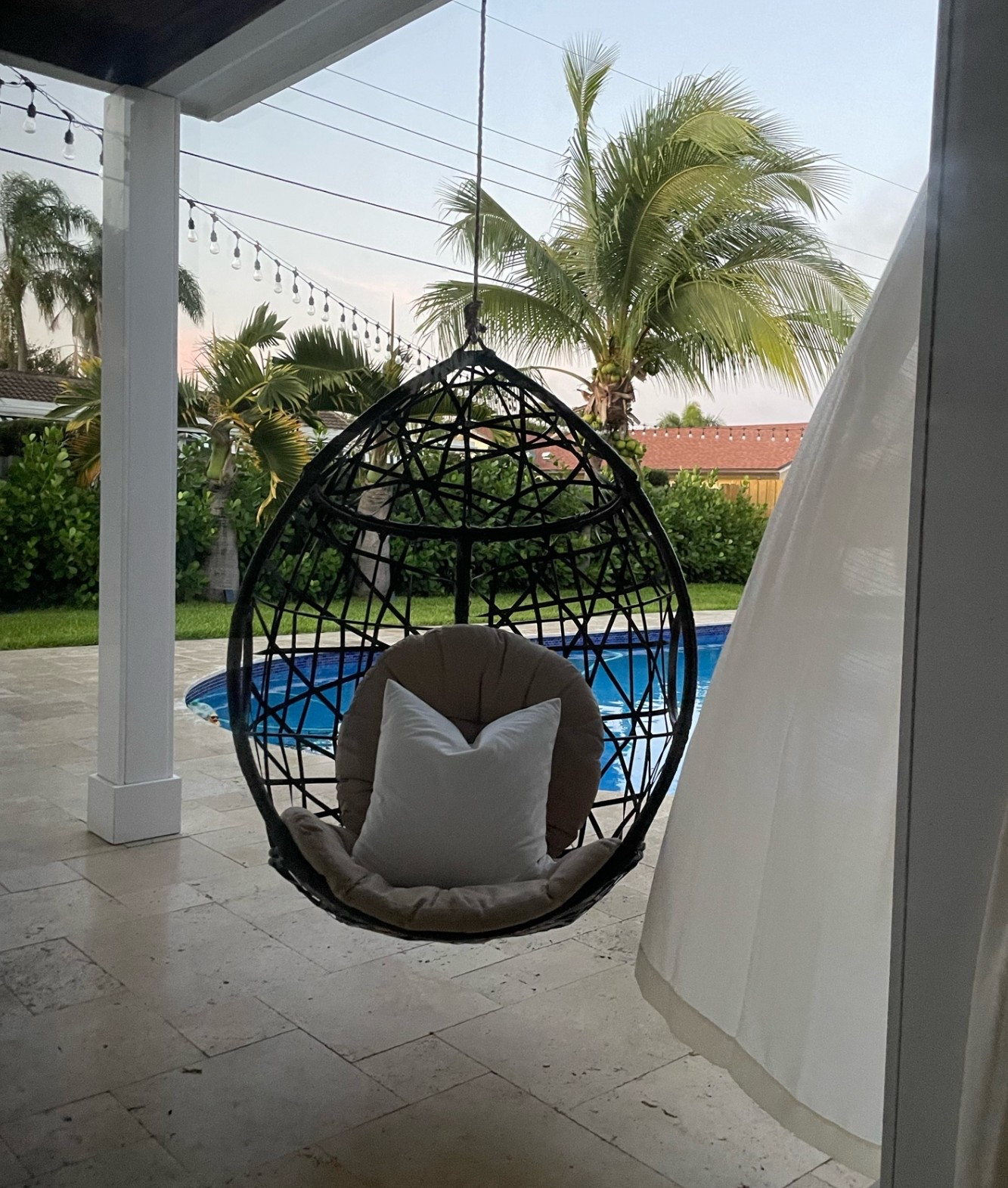 Amazon Hanging egg chair perfect patio addition! On sale now for Prime day! We’ve had this swinging lounge chair for years and everyone loves it. Perfect spot to relax. 

Amazon
Prime day
Amazon home 
Sale
Amazon deals
Summer
Modern patio
Lounger
Florida home 
Vacation home
Patio furniture 
Egg chair
Hanging chair
Swing
Porch swing
Back Porch 
Poolside
Pool chair
Rattan chair
Amazon home 
Christopher Knight 
Outdoor Furniture
Summer
Relax
4th of July
Serena and Lily
Resort 
Prime day