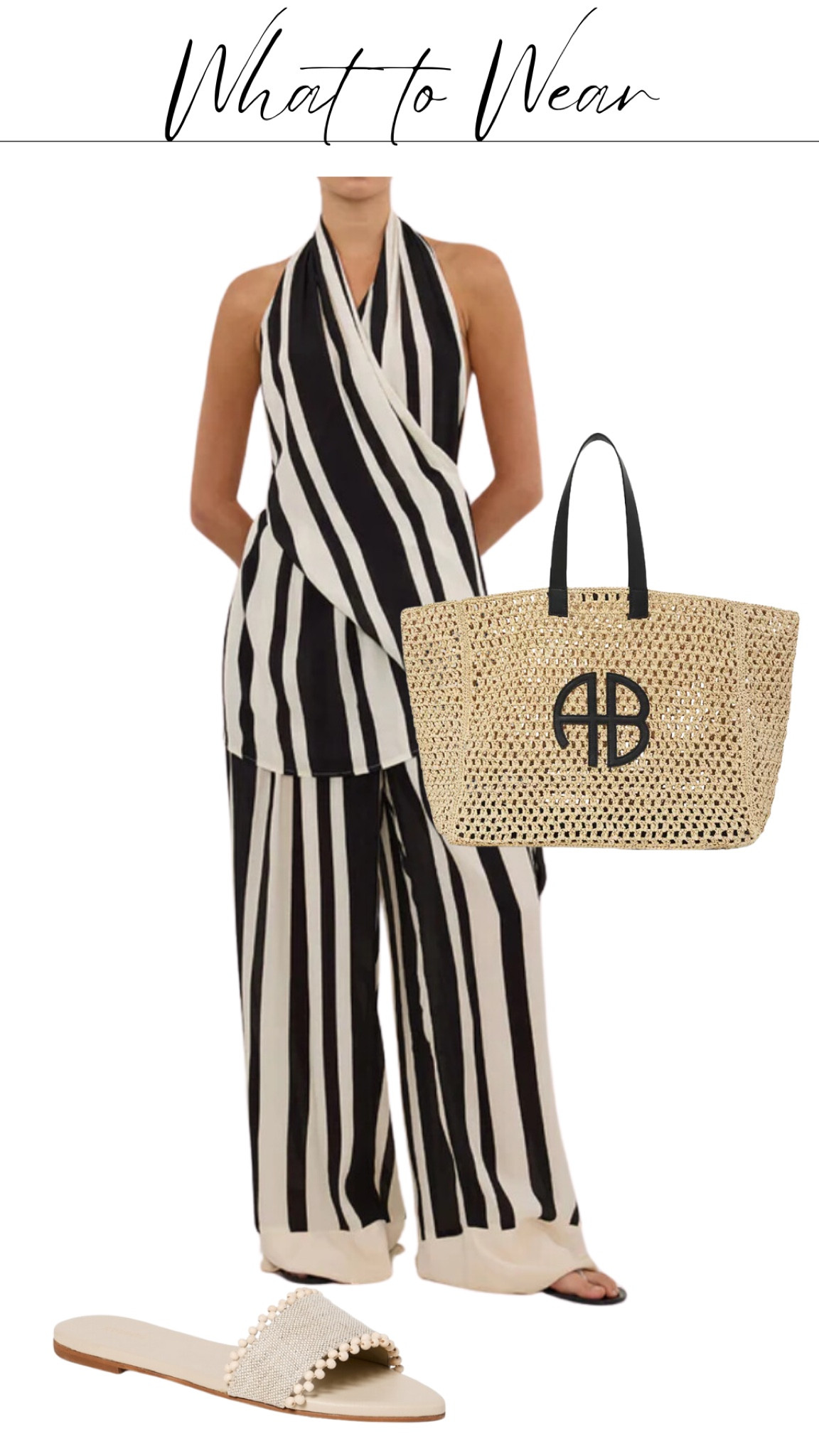 Spring break outfits, vacation outfits, straw tote, beach tote, spring sandals 

#LTKSeasonal #LTKItBag #LTKShoeCrush