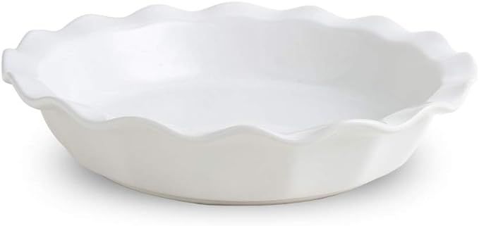 KOOV Ceramic Pie Dish, 9 Inches Pie Pan, Pie Plate for Dessert Kitchen, Round Ceramic Baking Dish... | Amazon (US)