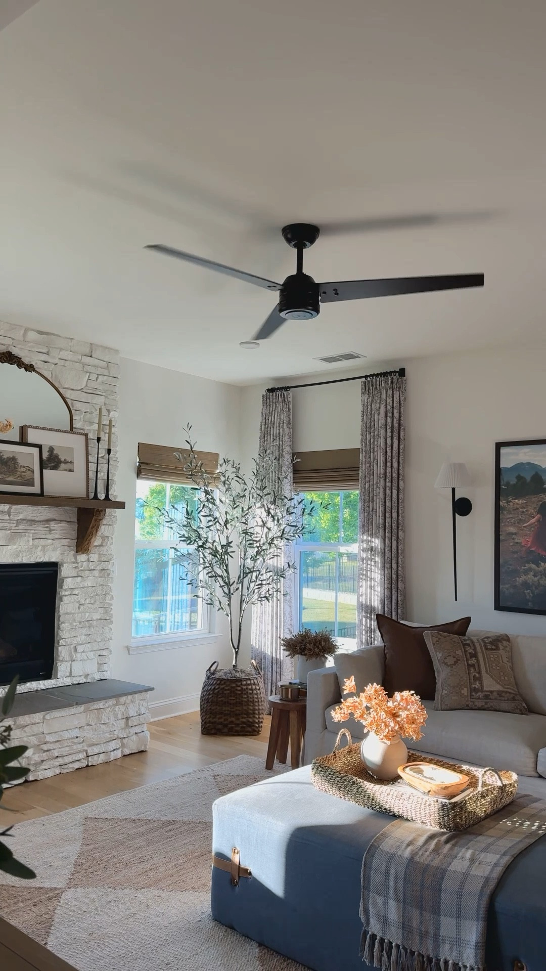 I didn’t realize how much we needed a fan in this space until adding one. The Cassius 60” fan from Hunter Fan Co is Sleek and modern, easy to install and incredibly affordable. 

#LTKFindsUnder100 #LTKSeasonal #LTKHome