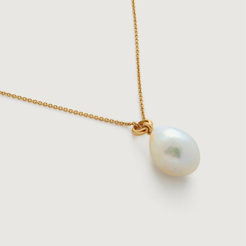 Nura Pearl Necklace | Monica Vinader (Global)