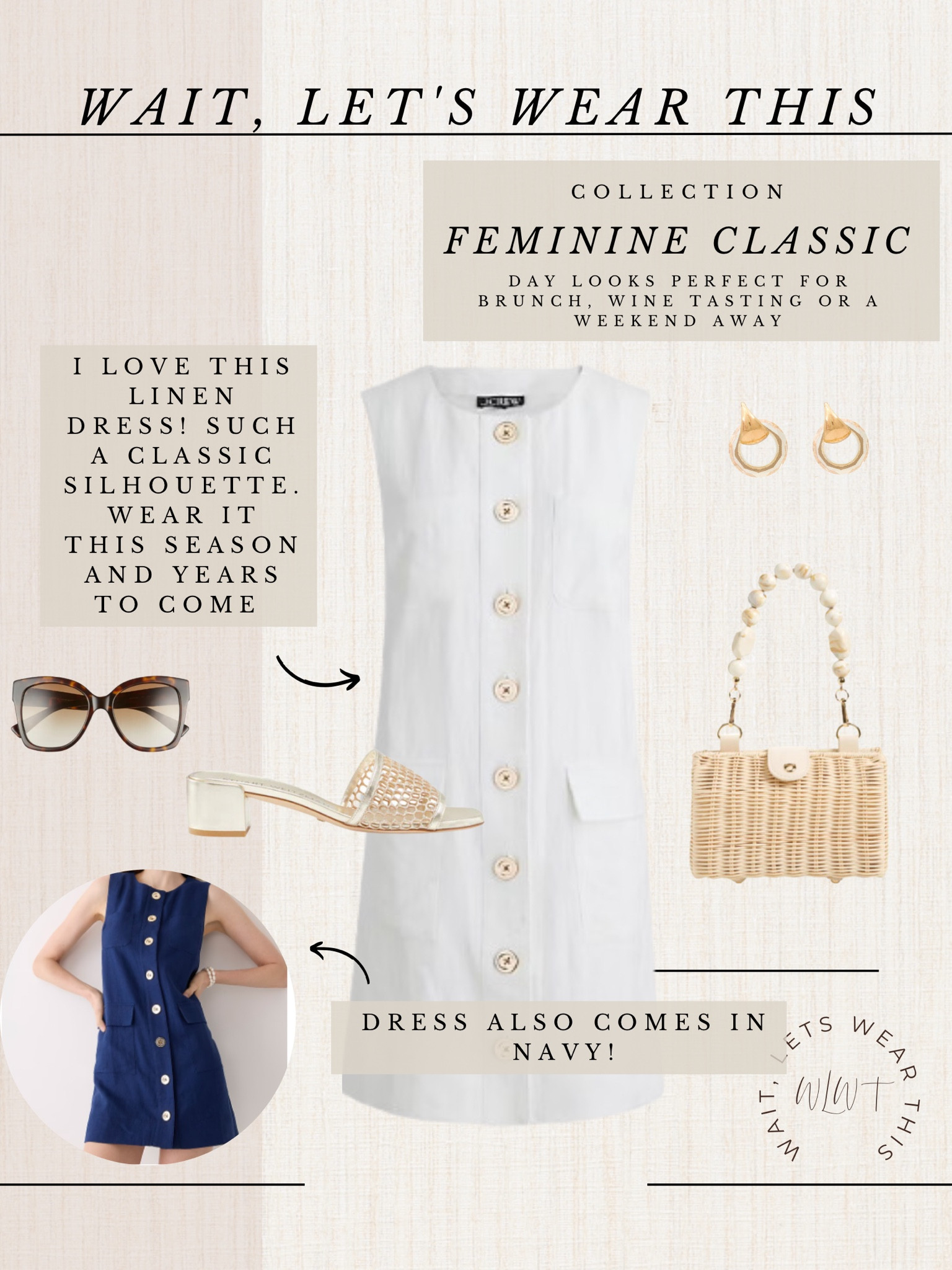 A classic linen dress for work or casual wear! 

#LTKworkwear #LTKsalealert #LTKFind