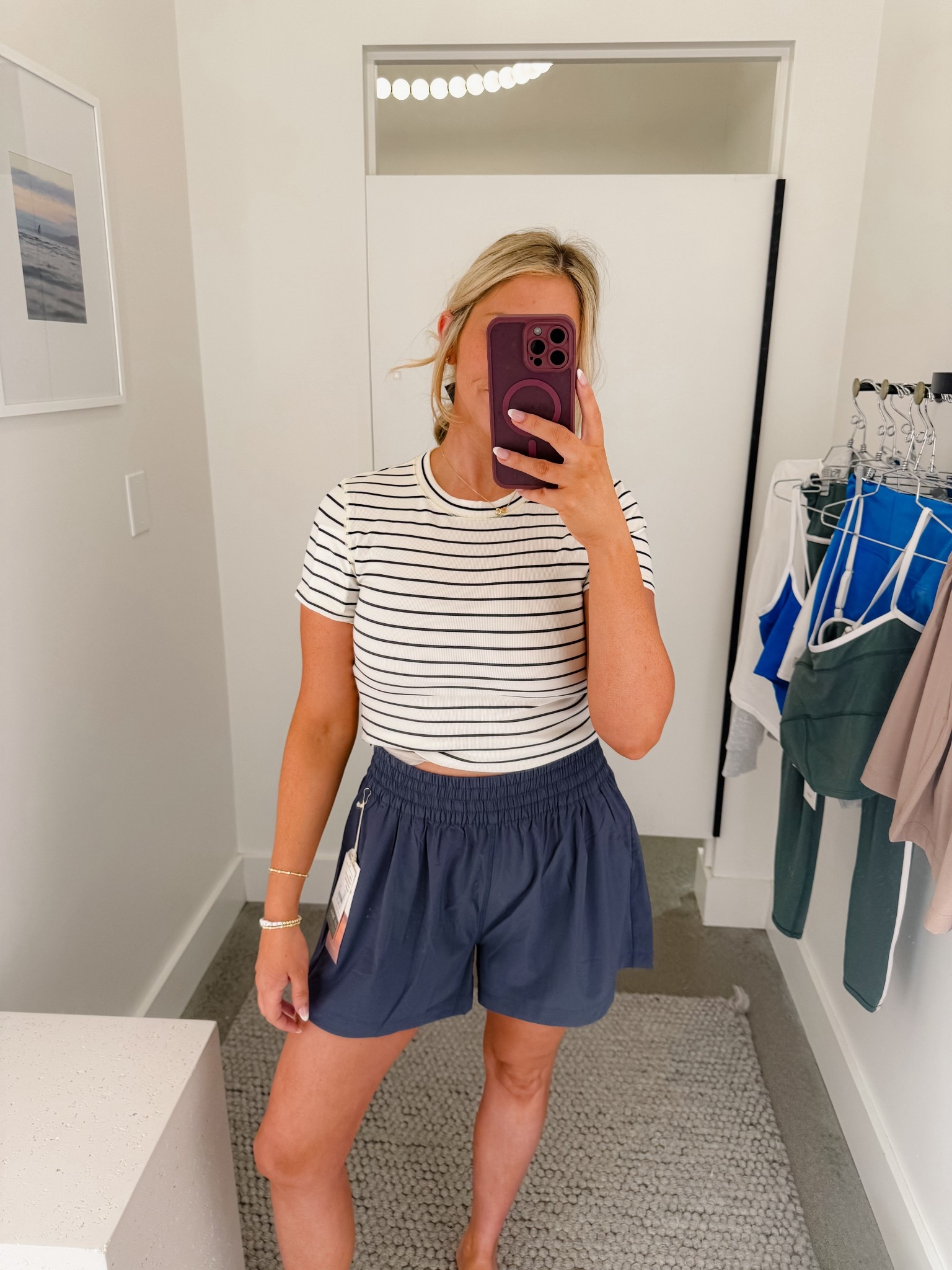 Vuori sale 20% off for new customers! size M on top and S on bottom (what I ordered) 

#LTKootd #LTKSpringSale #LTKActive