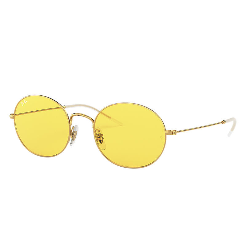 Ray-Ban Ray-Ban Beat Festival Edition Gold Sunglasses, Yellow Lenses - Rb3594 | Ray-Ban (US)
