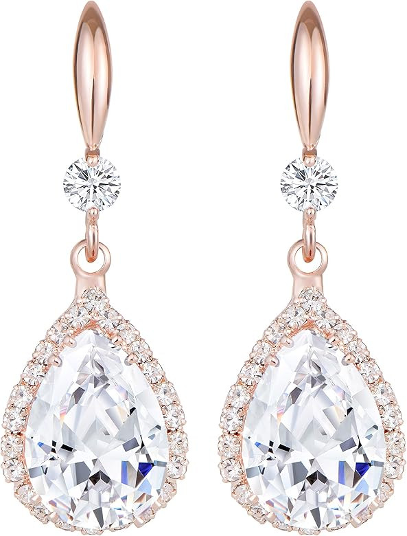 Crystal Drop Earrings  | Amazon (US)
