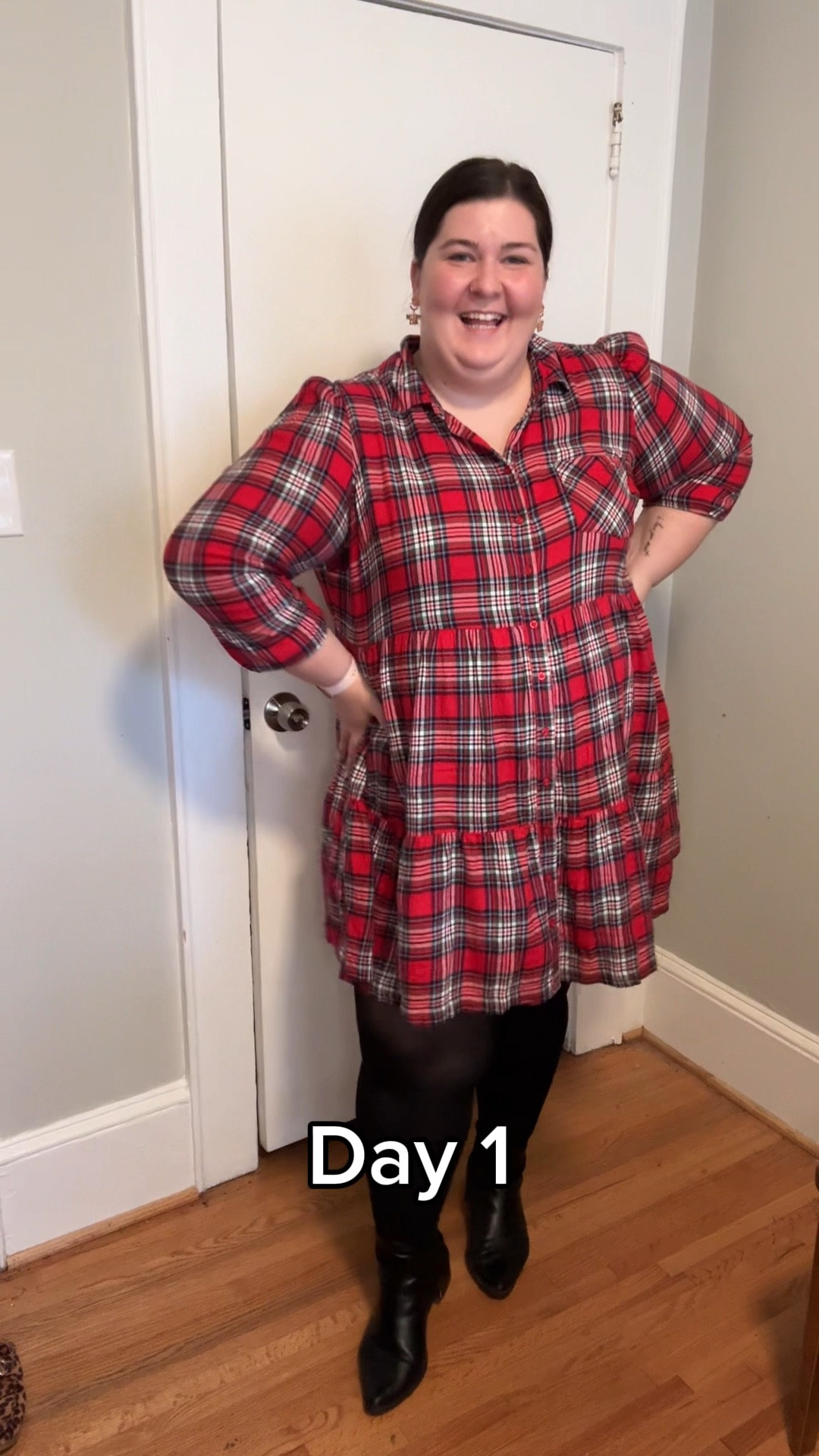 7 Days of Festive Fits — Day 1
Dress from Belk, wearing a size 3X
Tights from Snag Tights wearing size F
Booties from Avenue size 11

#LTKSeasonal #LTKPlusSize #LTKHoliday