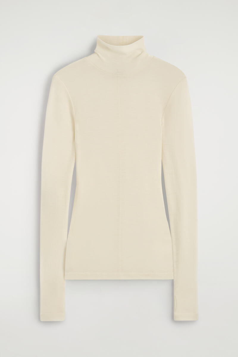 Merino Wool Turtleneck Top | COS (US)