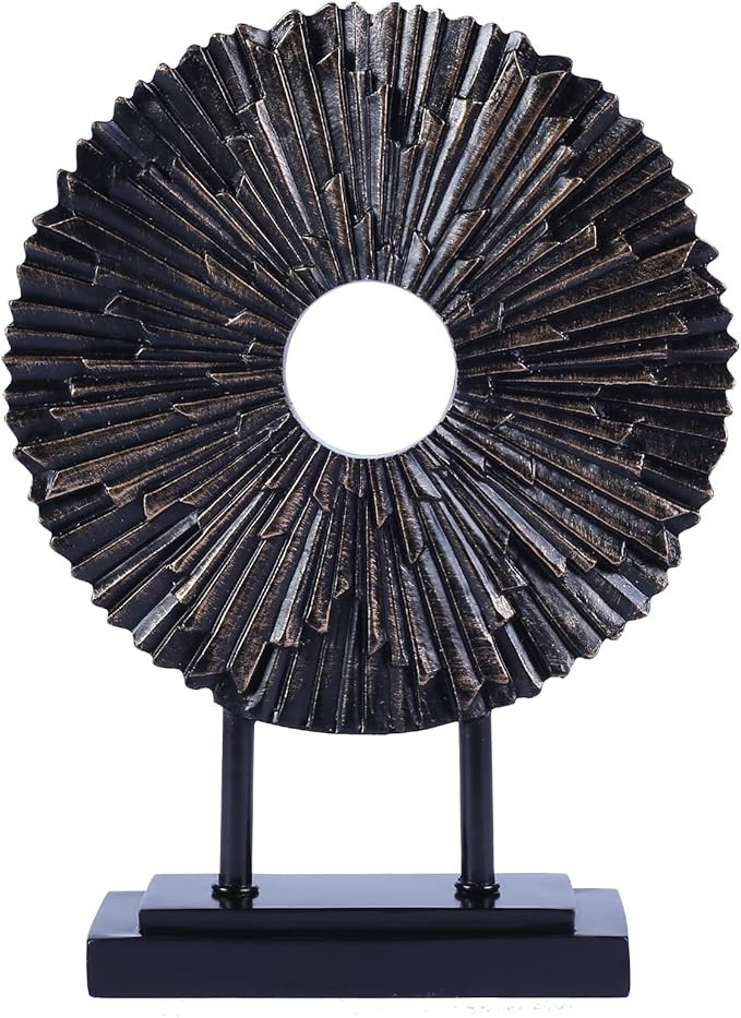 Minimalist Round Statue Above Cabinet Decor Kitchen, Modern Decorative Sculpture Home Decorations... | Amazon (US)