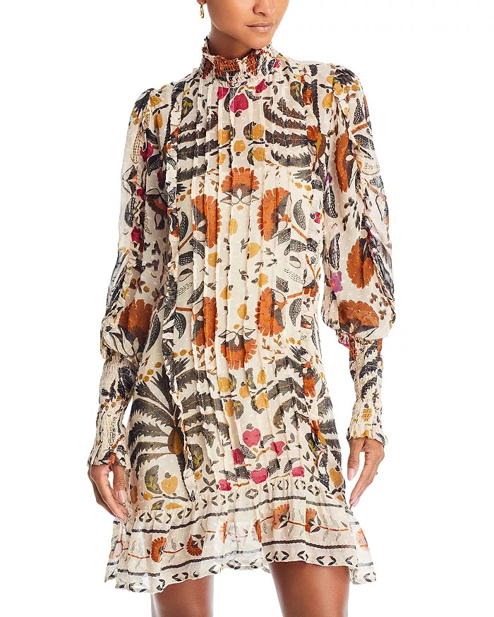 Palms Paradise Sand High Neck Dress | Bloomingdale's (US)