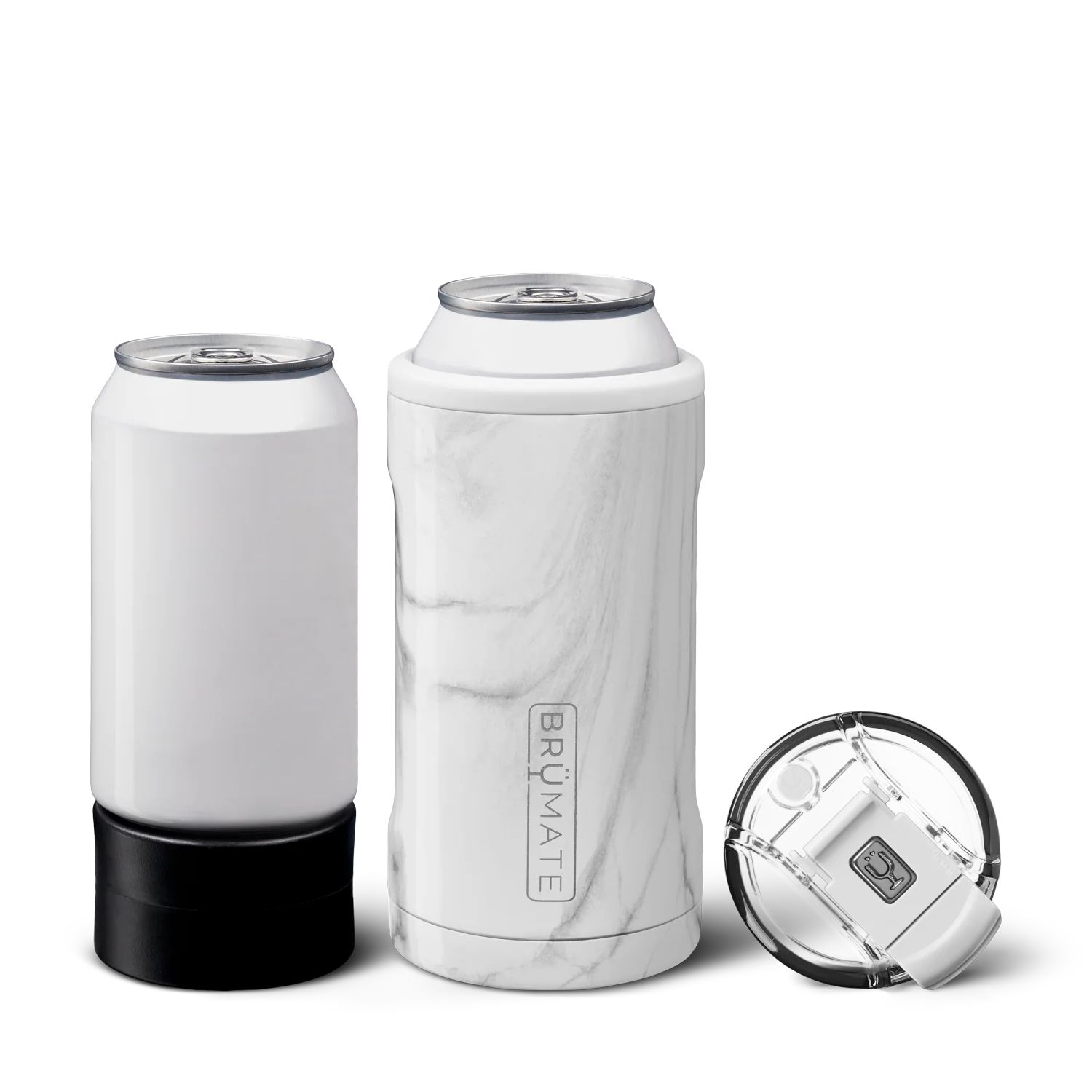 Hopsulator Trio 12/16oz Can Cooler (Carrara) | BruMate