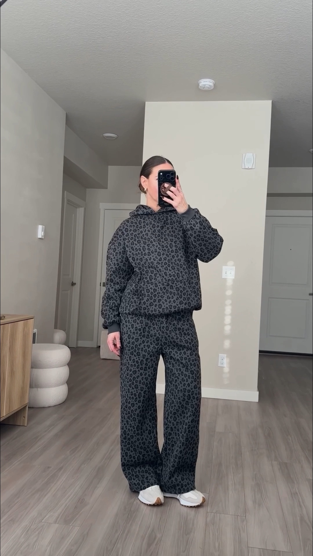 matching cheetahs jogger sets 