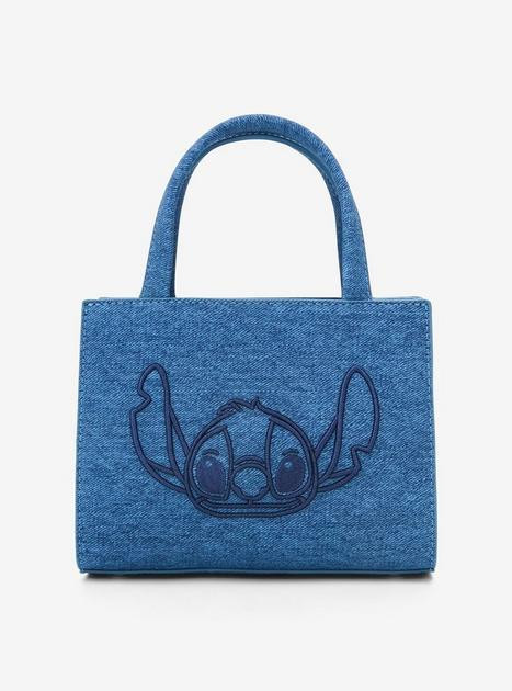Loungefly Disney Lilo & Stitch Denim Stitch Crossbody Bag - BoxLunch Exclusive | BoxLunch