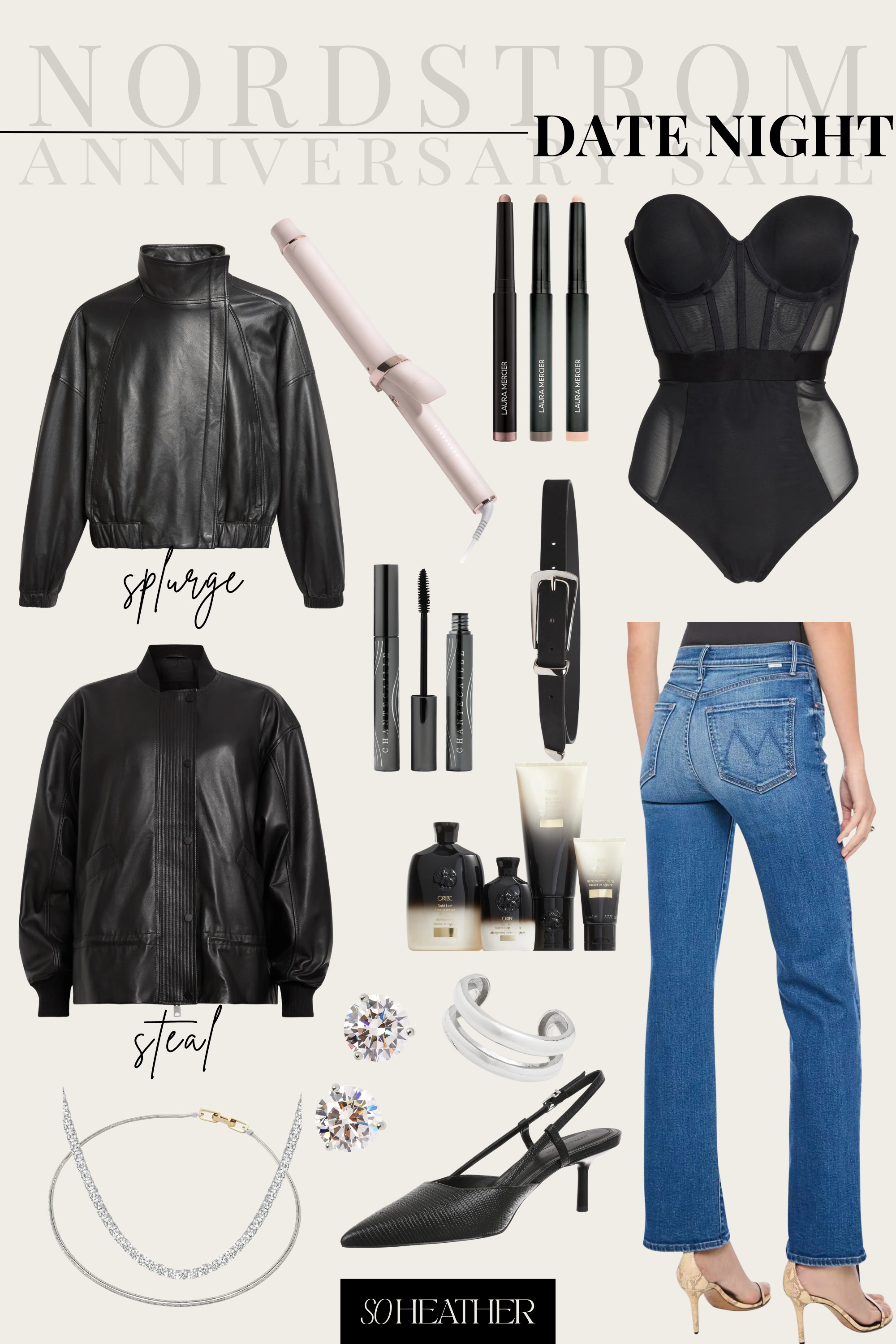 Nordstrom Anniversary Sale date night Inspo ✨Everything you need to turn heads on your next date night or GNO from the leather jacket and flattering jeans to chic heels, beauty favorites, and statement jewelry.

Start your wish list now by clicking the ❤️ on your favorites so you can check out quickly when your shopping window opens. #NSale #LTKOver40 #LTKStyleTip 

 #LTKootd #LTKOver40 #LTKSaleAlert