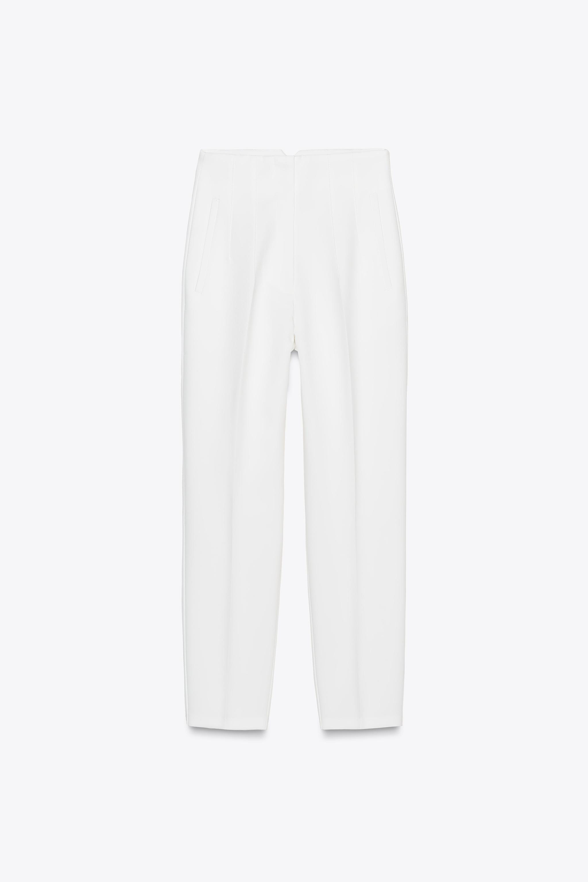 HIGH-WAIST TROUSERS | Zara UK