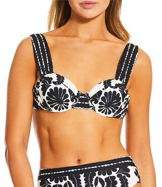Antonio Melani Talavera Underwire Bralette Swim Top & Talavera High Waist Swim Bottom | Dillard's | Dillard's
