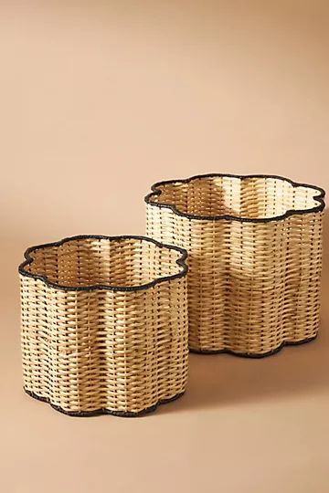 Tulip Baskets, Set of 2 | Anthropologie (US)