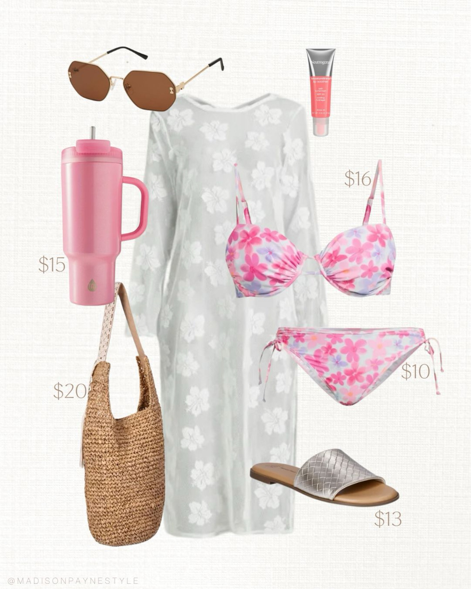 WALMART SWIM 👙 wearing a size small in the hibiscus swimsuit cover-up (fits tts), it also comes in pink. And I sized up to a medium in the bikini top and bottoms

Swimsuit, Walmart Swimsuit, Bikini, Walmart Bikini, Swimsuit Coverup, Walmart Coverup, Beach Vacation, Travel, Madison Payne

#LTKSeasonal #LTKtravel #LTKswim