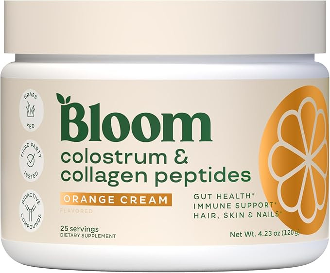 Bloom Nutrition Bovine Colostrum Powder for Gut Health, Immune Support, Hair Growth & Beauty Supp... | Amazon (US)