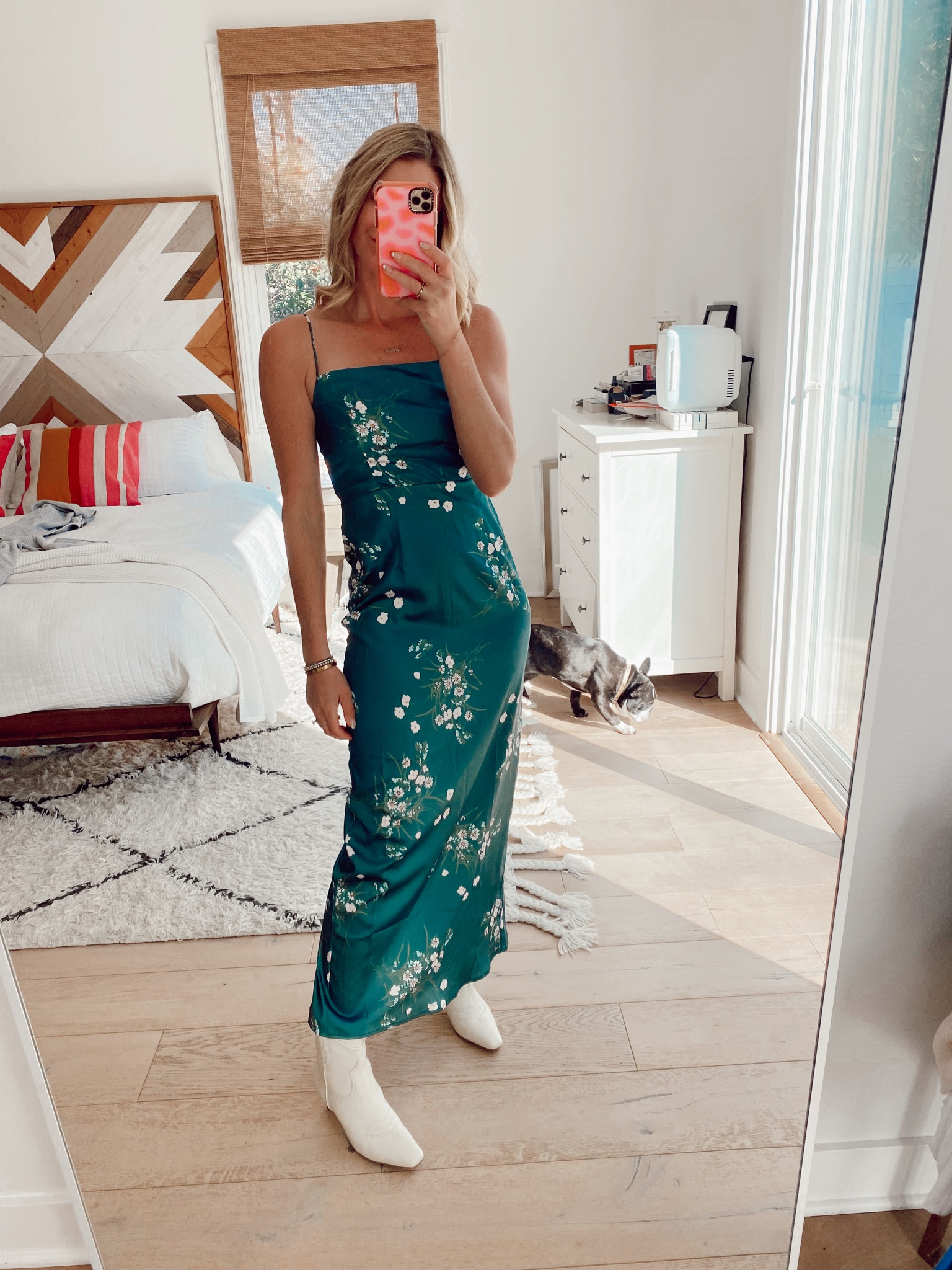 This gorgeous dress can be dressed up or down. Wearing it with western boots here for a daytime look  

#LTKHoliday #LTKSeasonal #LTKstyletip