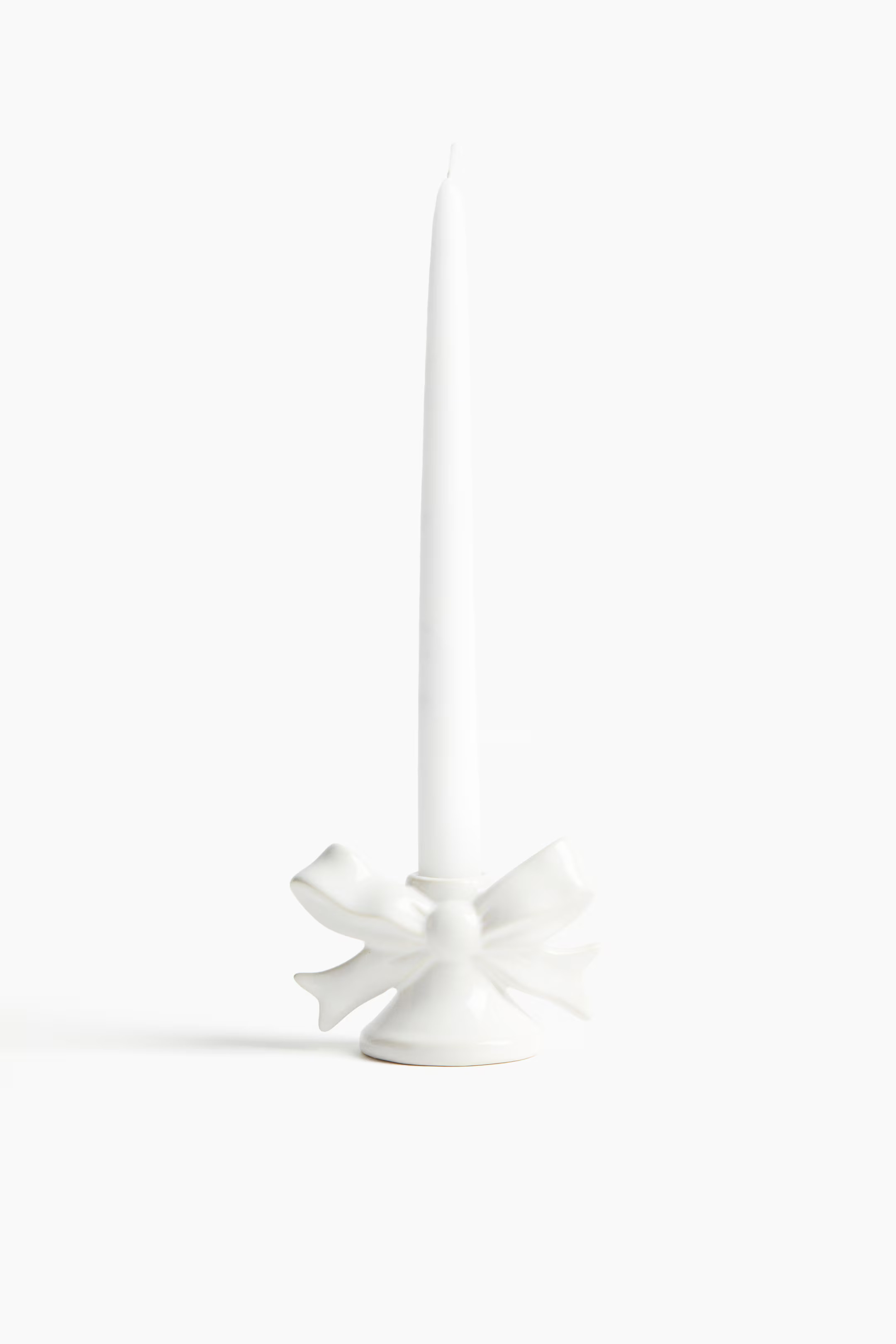 Decorative Stoneware Candleholder | H&M (US + CA)