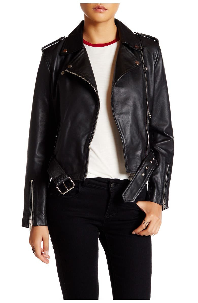 Rating 4.3out of5stars(225)225Allison Leather Moto JacketWALTER BAKER | Nordstrom Rack