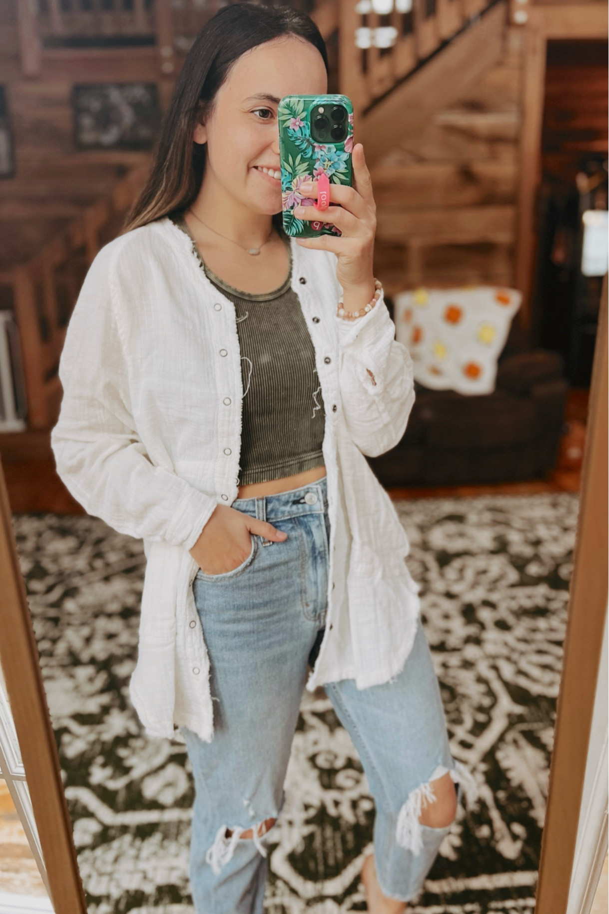 Free people summer daydream top is on sale!! I love this too for spring and summer because it is so light. It is also the perfect swim coverup  