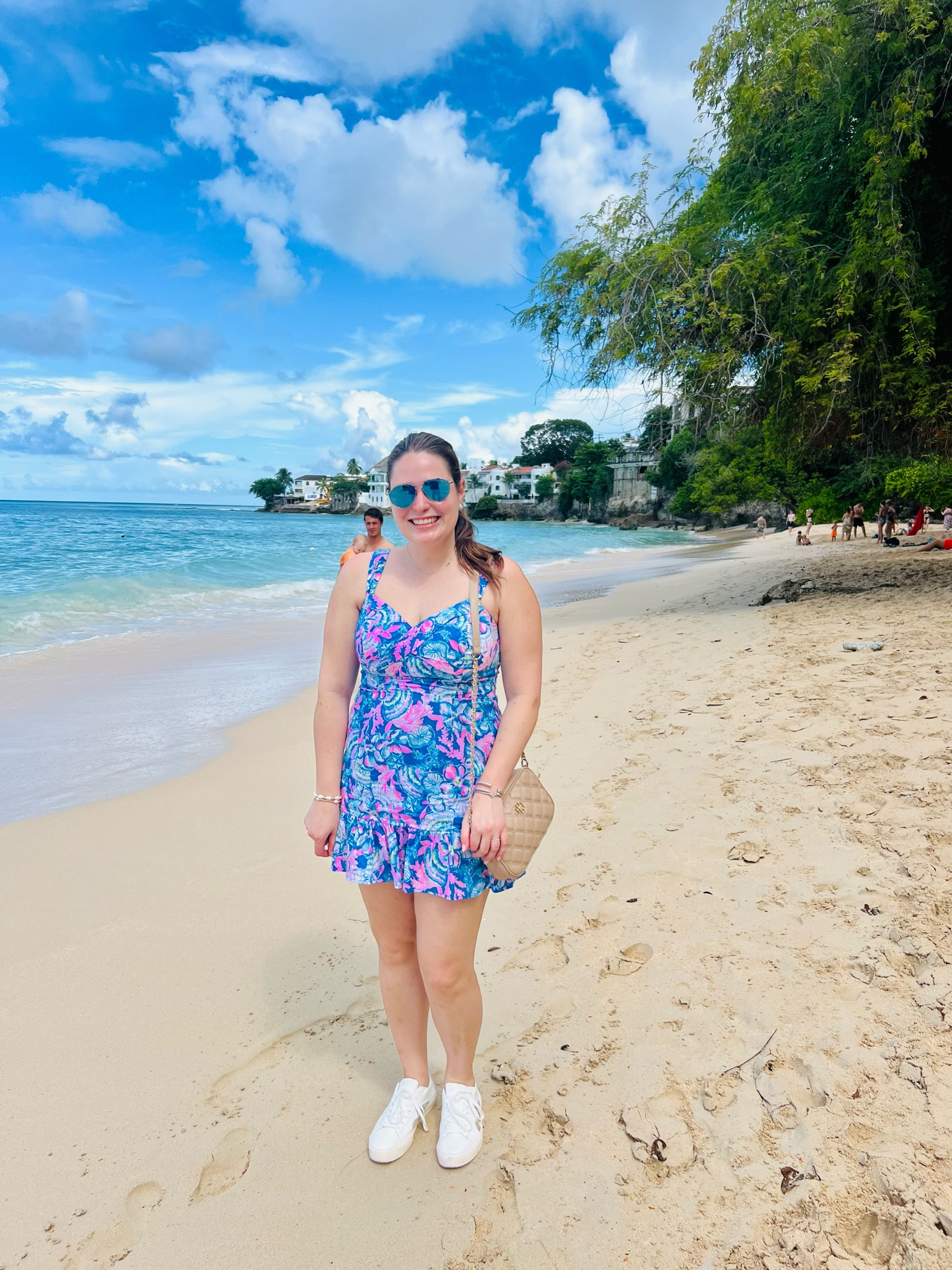 Tropical Vacation Excursion Outfit! 🌴🌸 This Lilly Pulitzer romper was perfect for exploring Barbados today!  

#LTKTravel