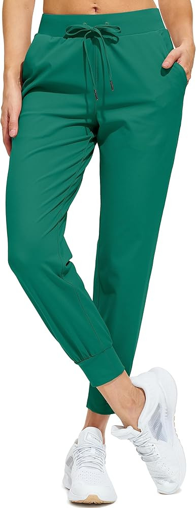 Libin Women's Joggers Pants Athletic Running Petite/Regular/Tall Sweatpants with Pockets Tapered ... | Amazon (US)