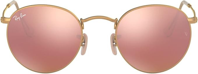 Ray-Ban Rb3447 Round Metal Sunglasses | Amazon (US)