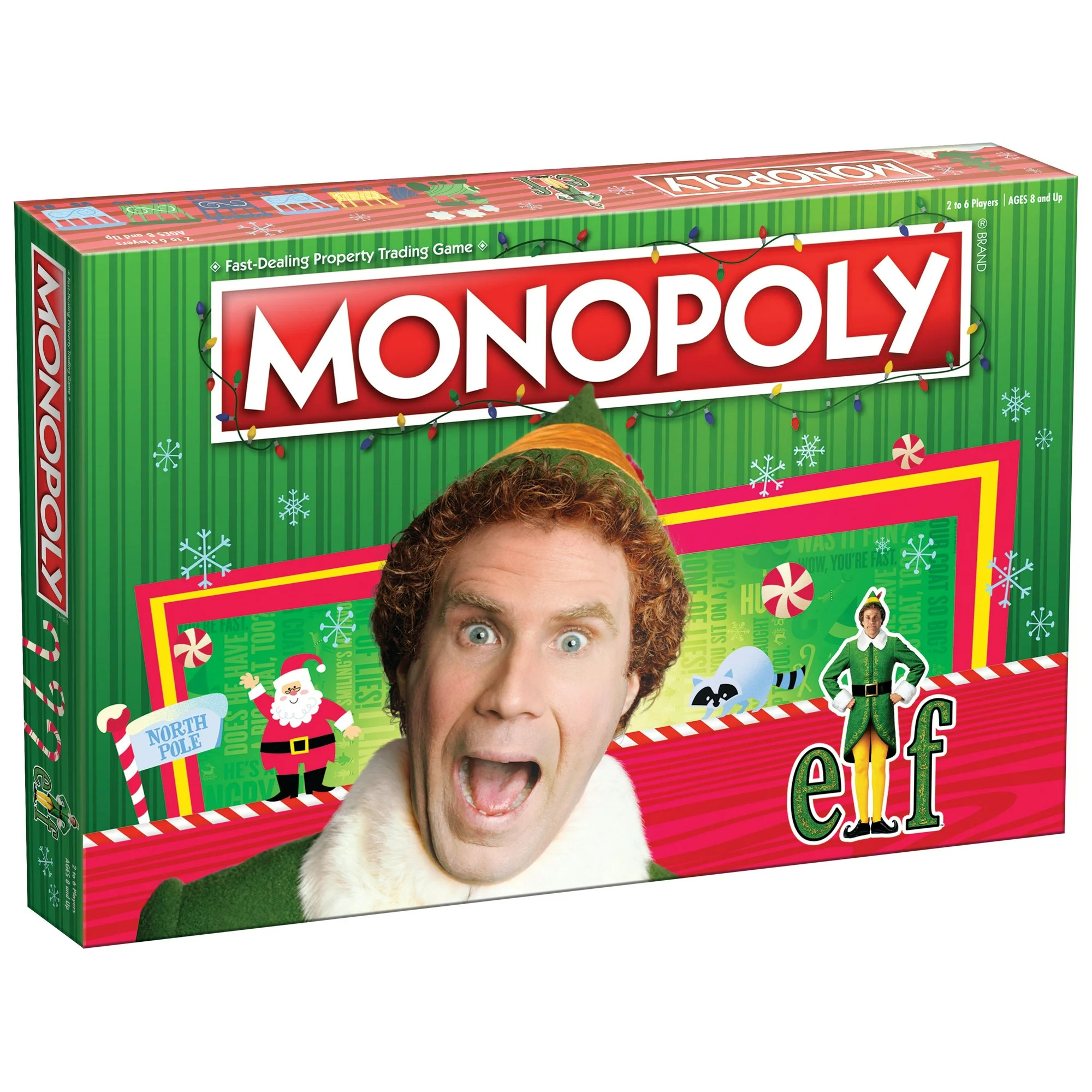 Monopoly® Elf Board Game, by USAopoly - Walmart.com | Walmart (US)