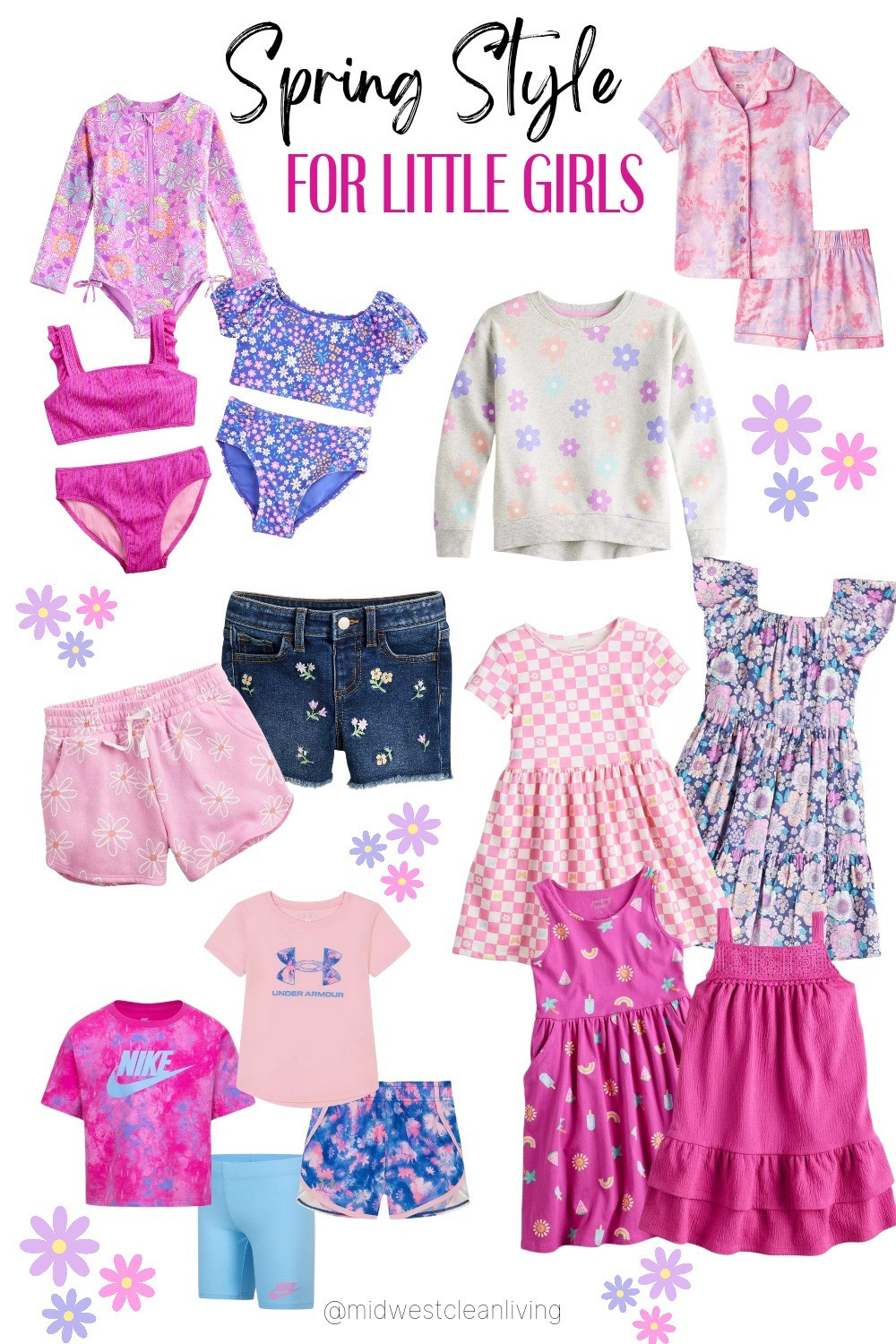 Adorable and affordable spring fashion for little girls and toddler girls!Toddler girl fashion, toddler girl style, toddler girl spring clothes, little girl fashion, little girl style, little girl spring clothes, little girl spring dress, little girl swim suit, little girl denim shorts, little girl Jean shorts, little girl athleisure, little girl bikini, little girl pink bikini, affordable little girl clothes

#LTKSeasonal #LTKkids #LTKstyletip
