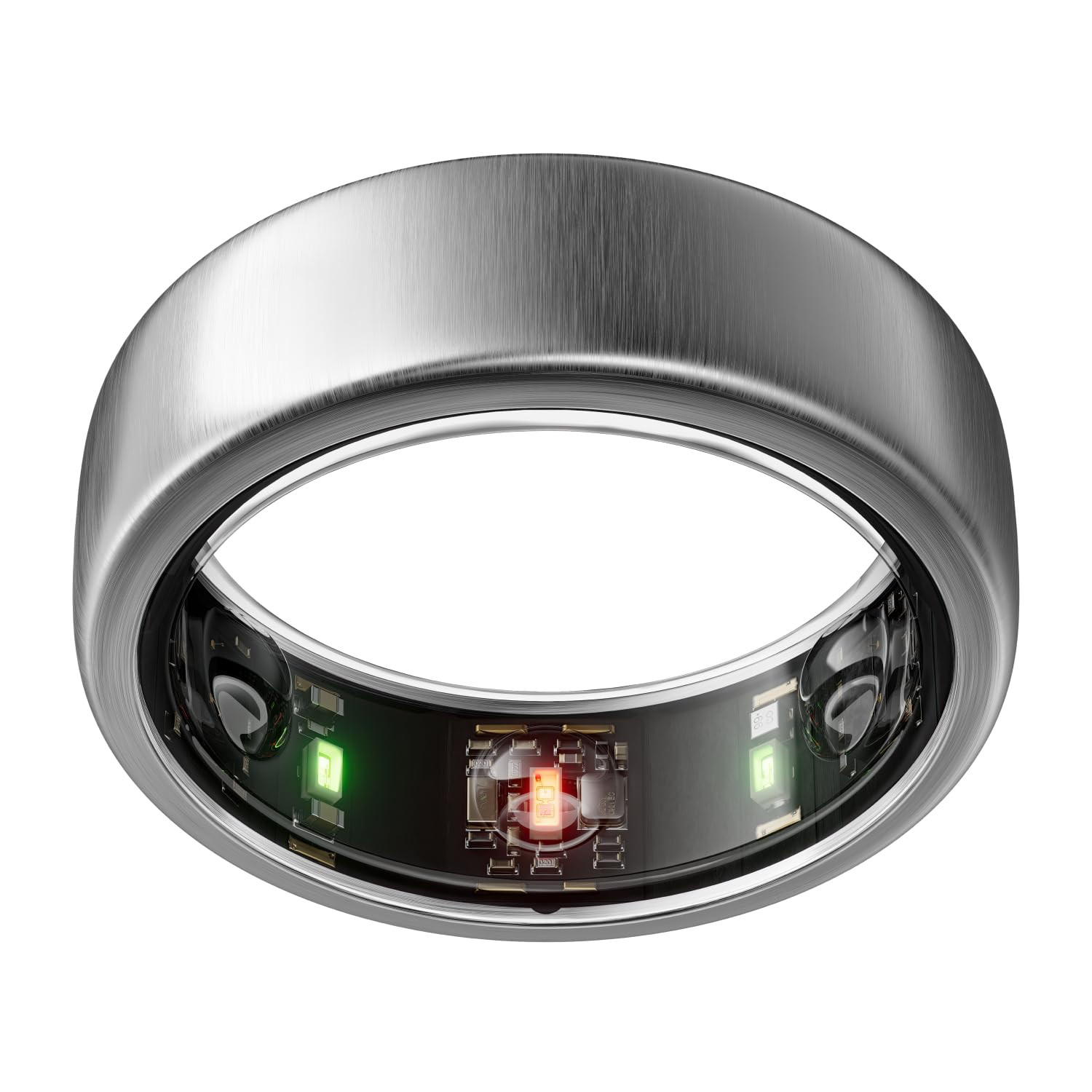 Oura Ring Gen3 Horizon - Brushed Titanium - Size 10 - Smart Ring - Size First with Oura Ring Gen3... | Amazon (US)