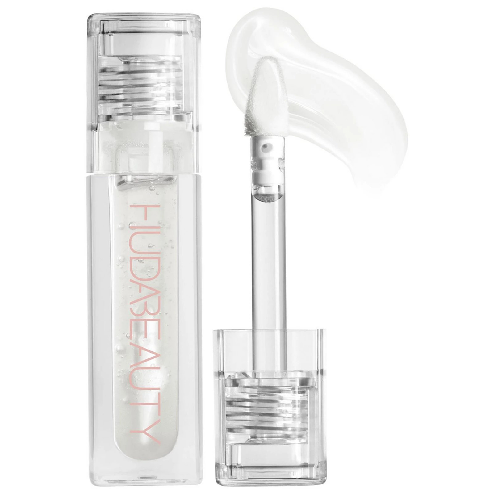 HUDA BEAUTY Faux Filler Shiny Non-Sticky Lip Gloss, Size: 0.13 FL Oz, Glassy | Kohl's