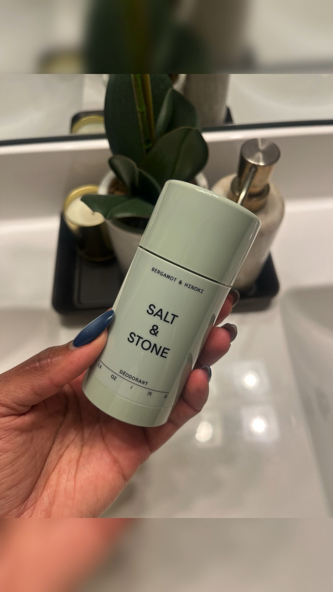Hate to break it to you guys, but I’m going back to natural deodorant, and Salt and Stone made it so easy! 🌿 As a breast cancer survivor, I was looking for something with no harsh chemicals, no aluminum—just long-lasting freshness that feels good and does good.

I went with the Bergamot and Hinoki scent in the original formula, but it also comes in a gel. 

If you’ve been curious about making the switch, this is your sign! Shop my newest clean beauty find on my LTK. ✨ #NaturalDeodorant #CleanBeauty #SaltAndStone #LTKFinds