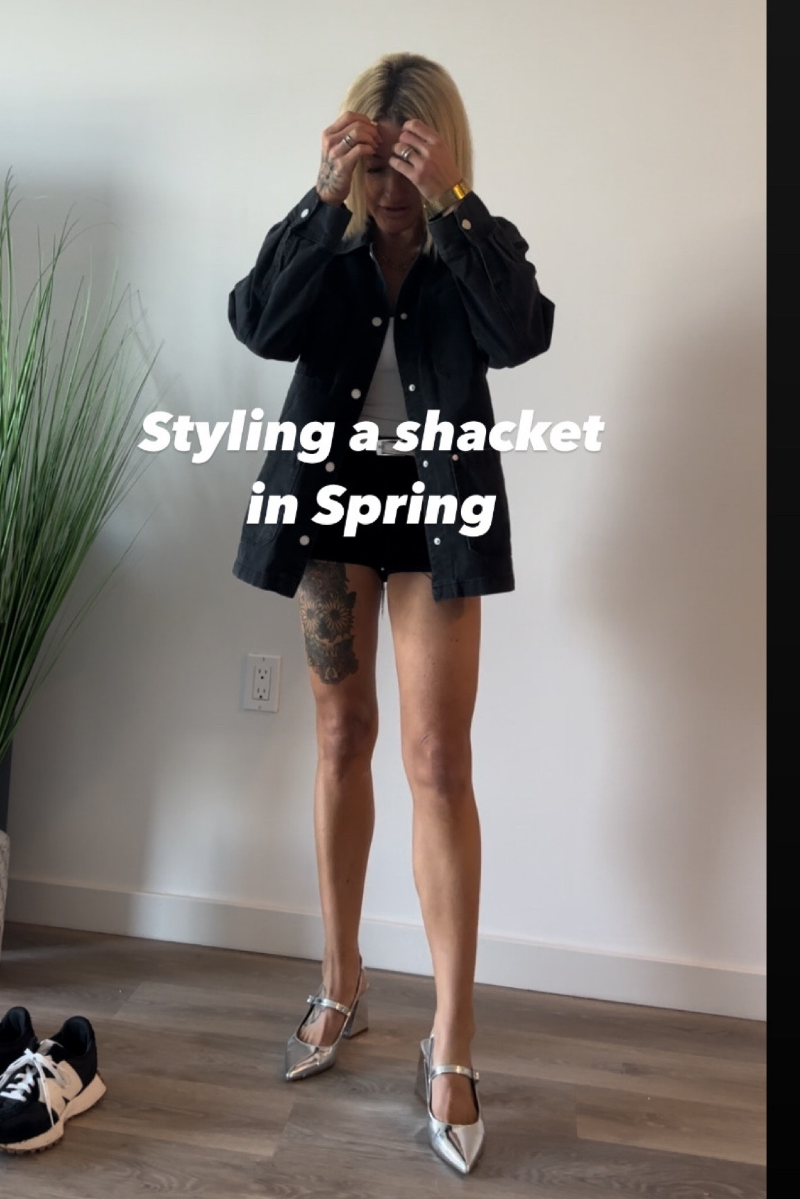 Wearing a small in everything 