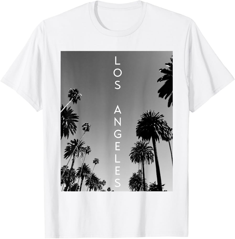 LA T Shirt Los Angeles love Souvenir Gift Tee Men Women Kids | Amazon (US)