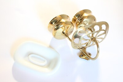 antique bathroom cup soap holder | san o la vtg bathroom deco victorian bath  | eBay | eBay US