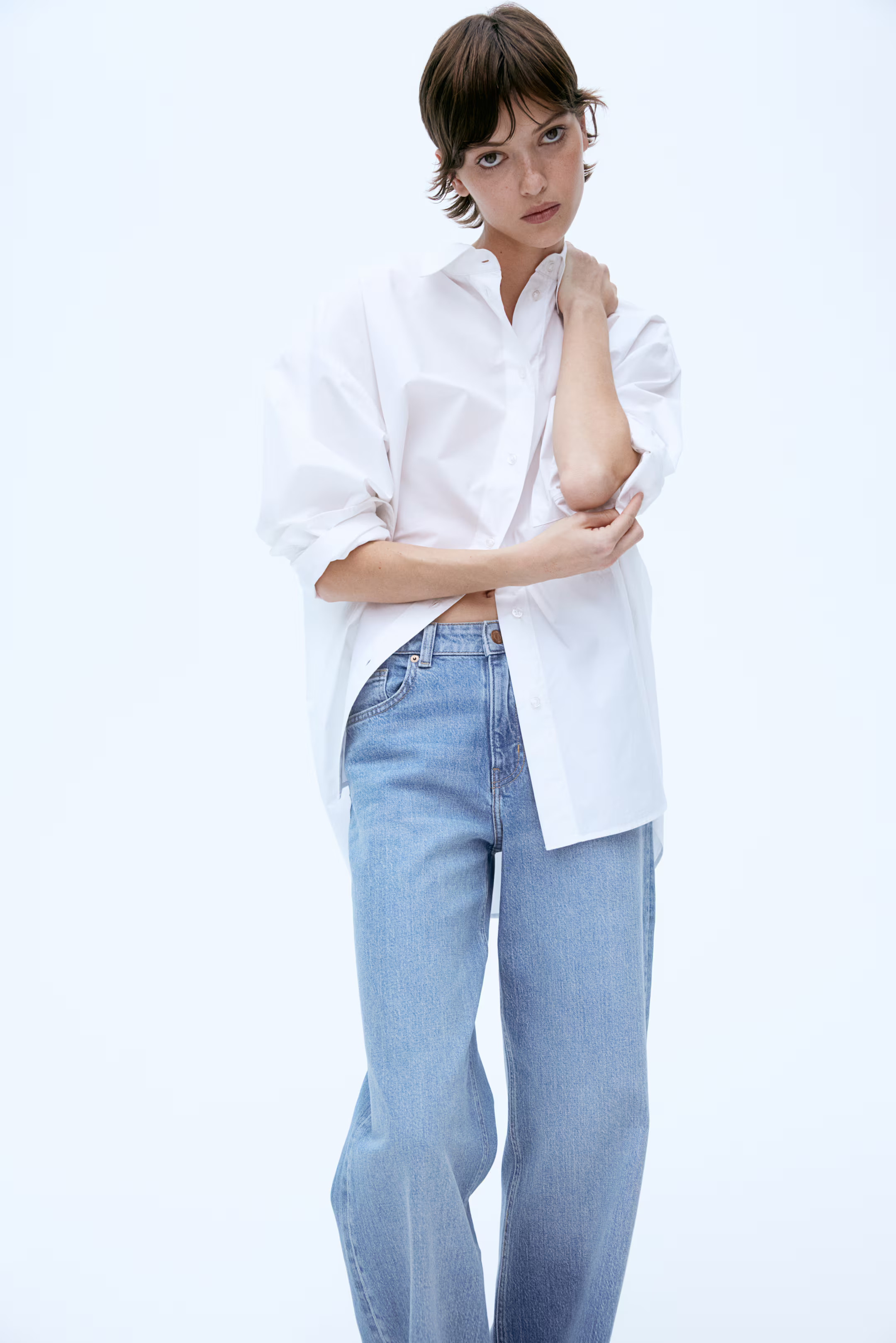Wide High Jeans | H&M (FR, IT, ES, PT, BE)