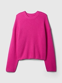 CashSoft Shaker-Stitch Crewneck Sweater | Gap (US)