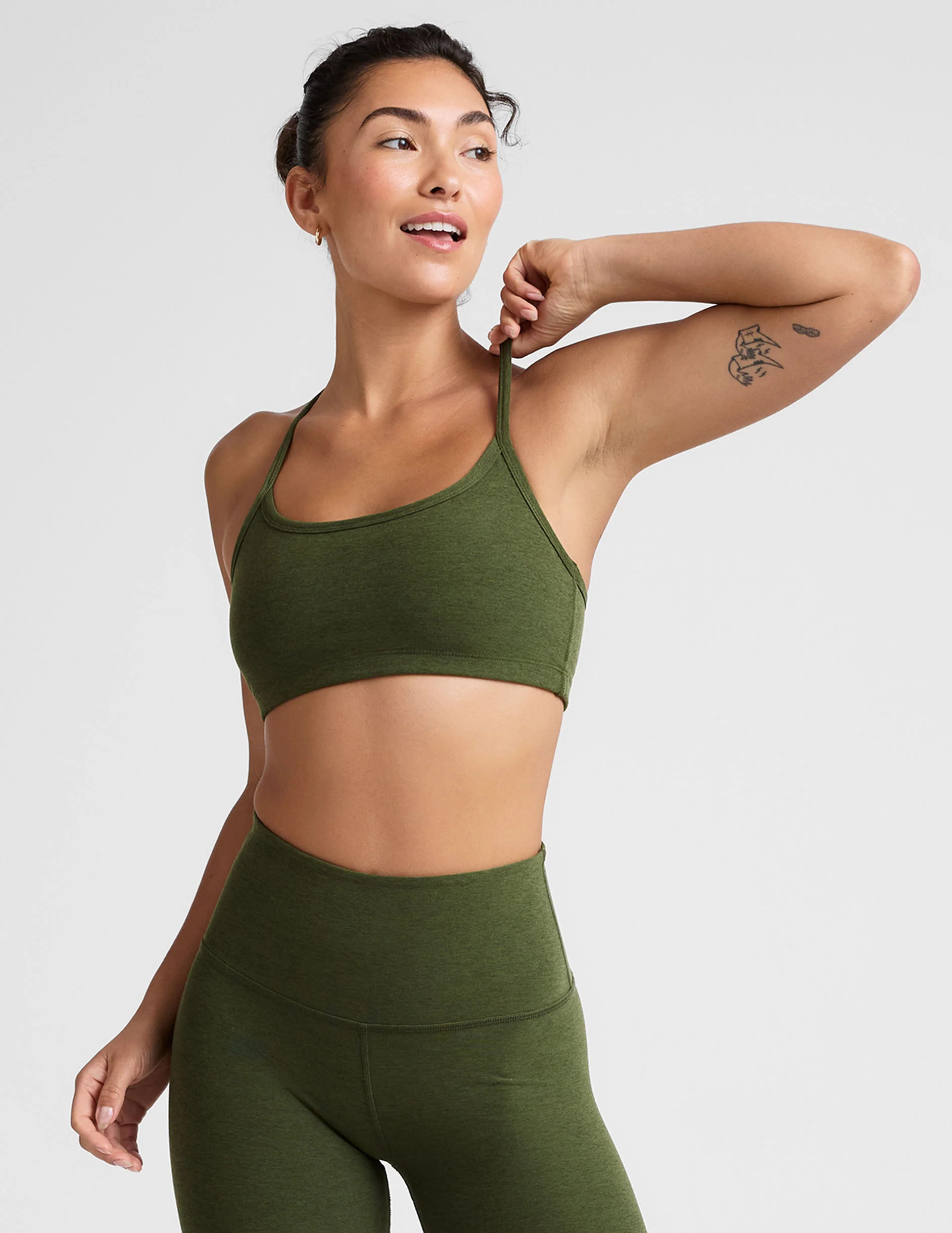 Spacedye Slim Racerback Bra | Beyond Yoga | Beyond Yoga
